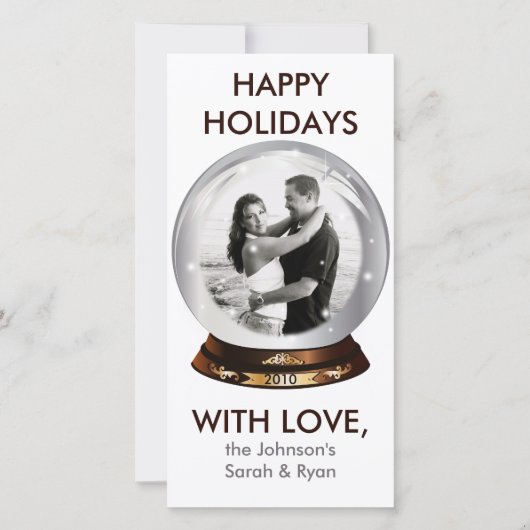 Kerstmis Feestdagenkaart (Voorkant)