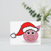 kerstmis feestdagenkaart (Staand voorkant)