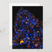 Kerstmis Feestdagenkaart (Voorkant / Achterkant)