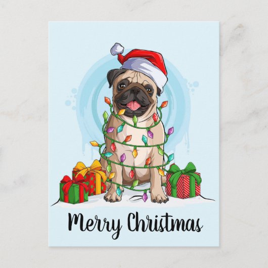 Kerstmis Feestdagenkaart (Voorkant)