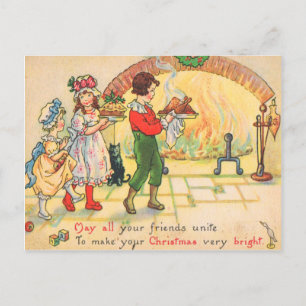 Kerstmis Feestdagenkaart