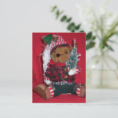 Kerstmis Feestdagenkaart (Staand voorkant)