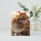 Kerstmis Feestdagenkaart (Staand voorkant)