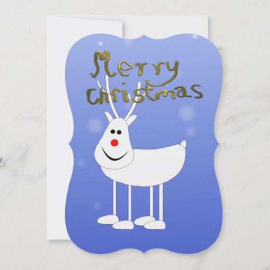 Kerstmis Feestdagenkaart (Voorkant)