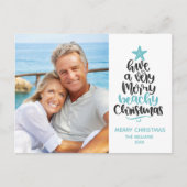 Kerstmis Feestdagenkaart (Voorkant)