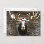 Kerstmis Feestdagenkaart (Voorkant / Achterkant)