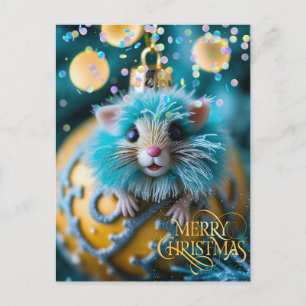 Kerstmis. Felicitaties. Briefkaart