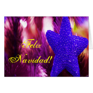 Kerstmis Feliz Navidad Blue Star II
