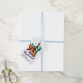 Kerstmis Feliz Navidad Cactus Sombrero Cadeaulabel (Met Touw)