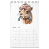 Kerstmis Flamingo aanpasbaar Kalender (Feb 2026)