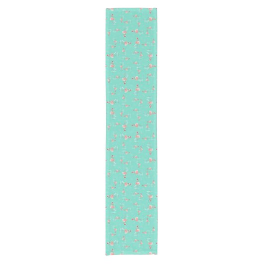 Kerstmis Flamingo Multi-table runner Korte Tafelloper (Voorkant)