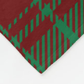 Kerstmis Fleece Deken (Hoek)