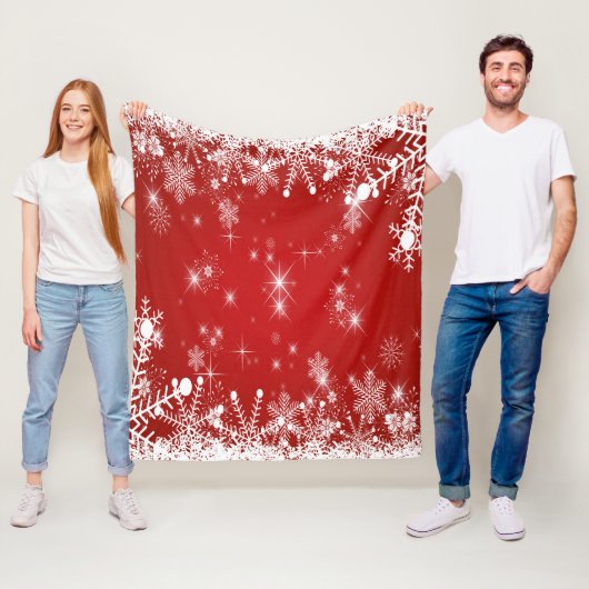 Kerstmis Fleece Deken (In situ)