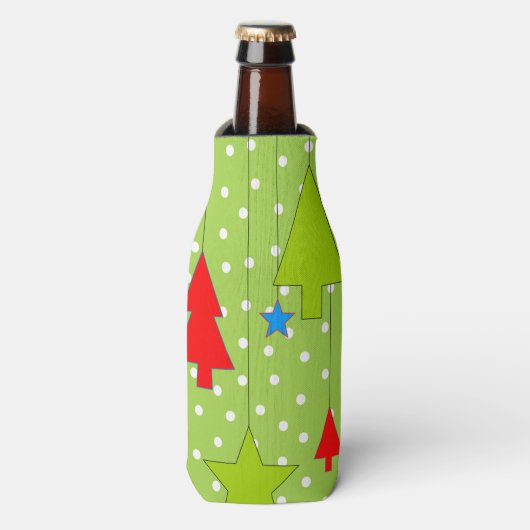 Kerstmis Flesjeskoeler (Fles Voorkant)