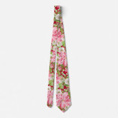 Kerstmis: Floral Holiday Stropdas (Achterkant)