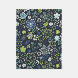 Kerstmis - Florentijnse 3D-wandkunst Fleece Deken