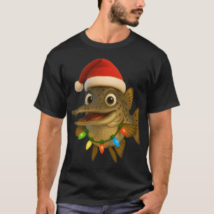 Kerstmis Florida Gar Vis T-shirt