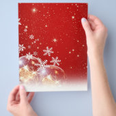 Kerstmis Flyer (Hand)