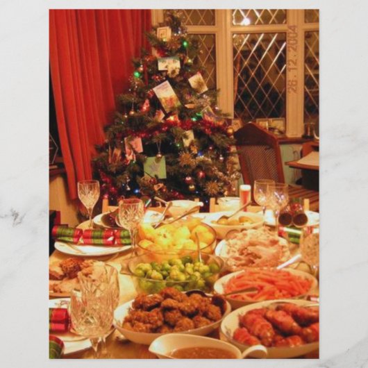 Kerstmis Flyer (Voorkant)