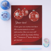 Kerstmis - Flyer (Enkel)