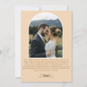 Kerstmis Foto Merry & Married Mistletoe Hulst 2 Feestdagenkaart (Achterkant)