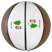 Kerstmis FrankenCheese Basketbal (Verticaal)