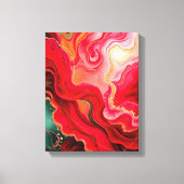 Kerstmis Frequentie Resonantie Premium Verpakt Canvas Afdruk (Voorkant)