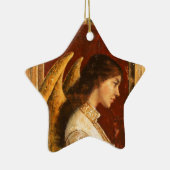 Kerstmis Fresco Angel Keramisch Ornament (Rechts)