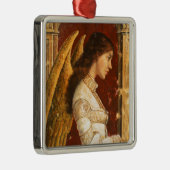 Kerstmis Fresco Angel Metalen Ornament (Rechts)