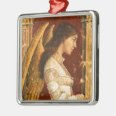 Kerstmis Fresco Angel Metalen Ornament (Links)