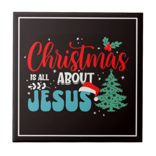 Kerstmis gaat over Jezus-43687 Tegeltje