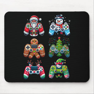 Kerstmis Gaming Controllers Kerstman Elf Kerstmis  Muismat