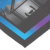 Kerstmis Gedekte Tafelloper (Hoek)