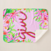 Kerstmis - Geef Sherpa Deken (Voorkant (horizontaal))