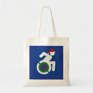 Kerstmis Gehandicapt Tote Bag