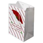 Kerstmis Geheime kerstcadeautas voor kerstmis Medium Cadeauzakje (Achterkant Gekanteld)