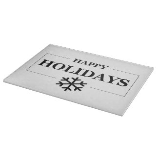 Kerstmis Gelukkige Vakantie Aangepaste Gift Vrolij Snijplank