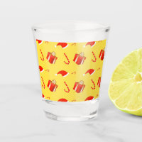 Kerstmis geschenkdoos Santa hoed snoep