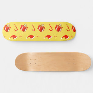 Kerstmis geschenkdoos Santa hoed snoep Skateboard