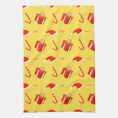 Kerstmis geschenkdoos Santa hoed snoep Theedoek (Verticaal)