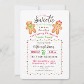 Kerstmis geslacht onthullen uitnodiging (Voorkant)