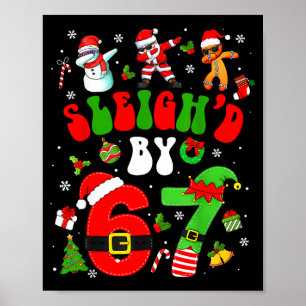 Kerstmis Gesloopt Door 67 Grappige Zes Zeven Meme Poster
