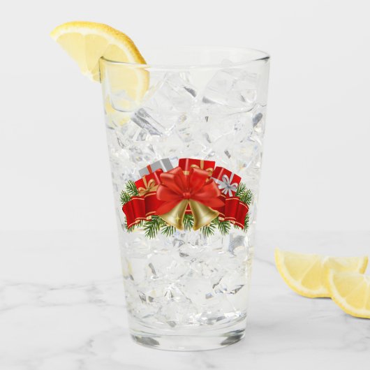 Kerstmis Glas (Voorkant ijs)