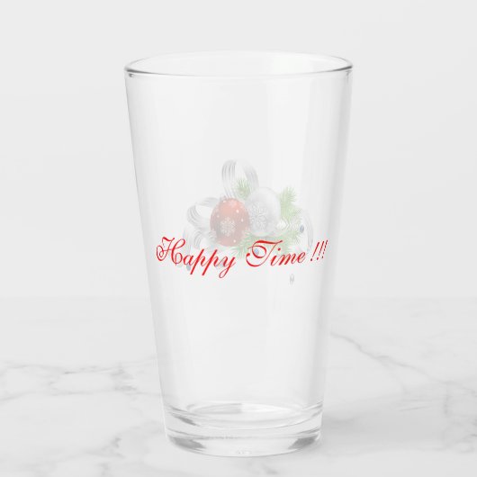 Kerstmis Glas (Achterkant)