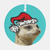 Kerstmis Glass Ornament (Achterkant)