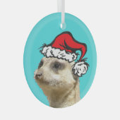 Kerstmis  Glass Ornament (Voorkant Rechts)