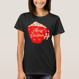 Kerstmis glazuur Sneeuwvlokken Strooidecoratie T-shirt