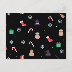 Kerstmis goede heks Epifanie Feestdagenkaart