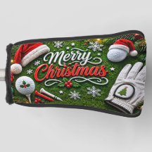 Kerstmis-golf op groen gras