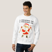 Kerstmis golfen trui (Voorkant volledig)